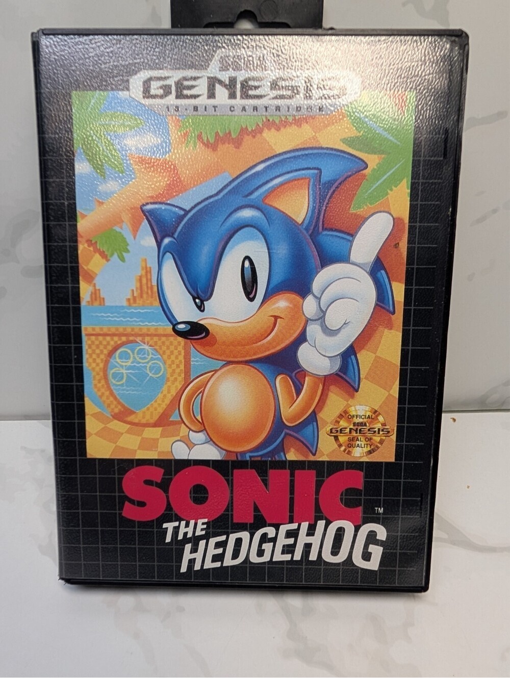 Sonic the Hedgehog Sega Genesis 1991 CIB Complete Case Manual Retail Version